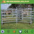 China Abastecimiento de la fábrica 6 carriles Oval Tube Cattle Fence Panel